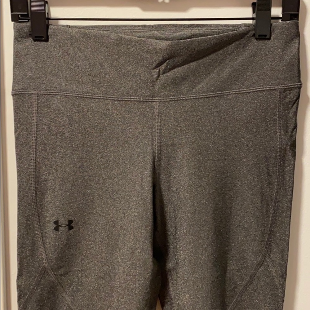 Under Armour Gray Sparkle Heat Gear Leggings